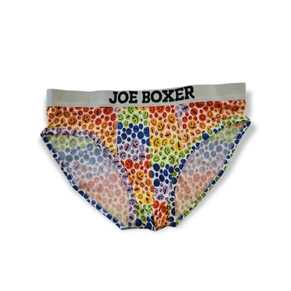 Joe Boxer Men's 4-Pack PRIDE EDITION RAINBOW Microfiber Lo-Rise Brief Set - Picture 7 of 8
